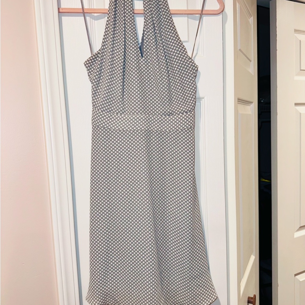 Express Halter Polka Dot Dress in size 0
